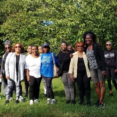 Group of women posing for a photo