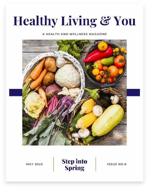 Healthy Living and You cover photo from issue num 6