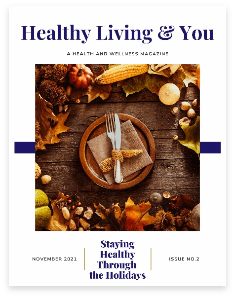 Healthy Living and You cover photo from issue num 2
